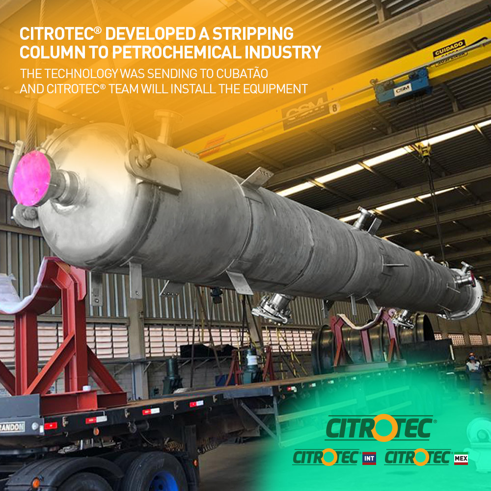 Citrotec® - Stripping Column to Petrochemical industry